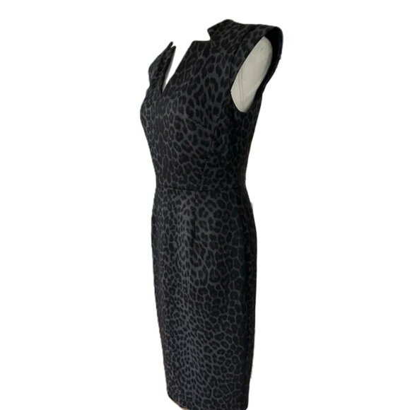 Brooks Brothers Animal Print Sheath Dress - Picture 5 of 9